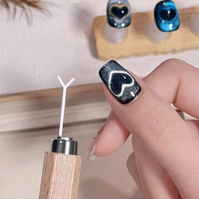 Nail Art Love - Y-Shaped Nail Magnet Stick Love Heart