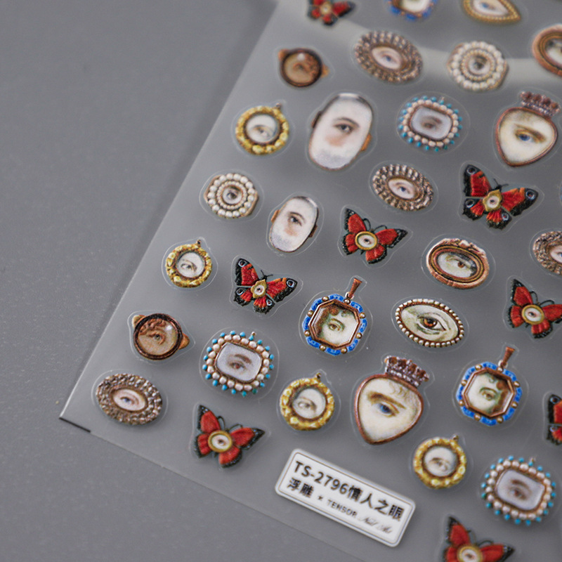 1pcs 5D Embossed Halloween Mix - огляд і ціна Nail Art Zelda
