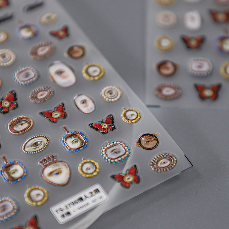 1pcs 5D Embossed Halloween Mix - огляд і ціна Nail Art Zelda