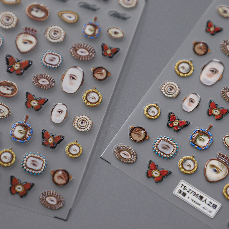 1pcs 5D Embossed Halloween Mix - огляд і ціна Nail Art Zelda