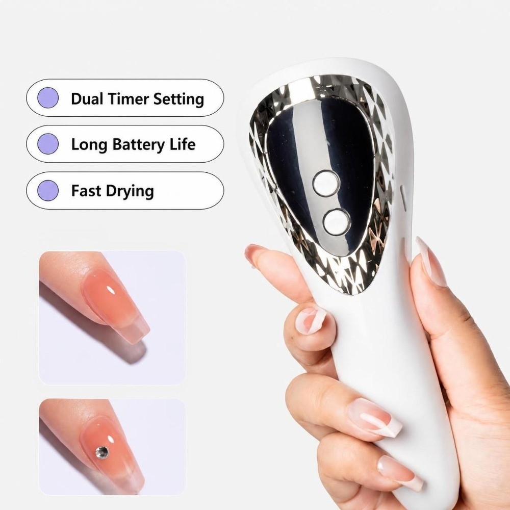 Handheld UV LED Nail Lamp Port - огляд і ціна Uv Led Lamp Nail