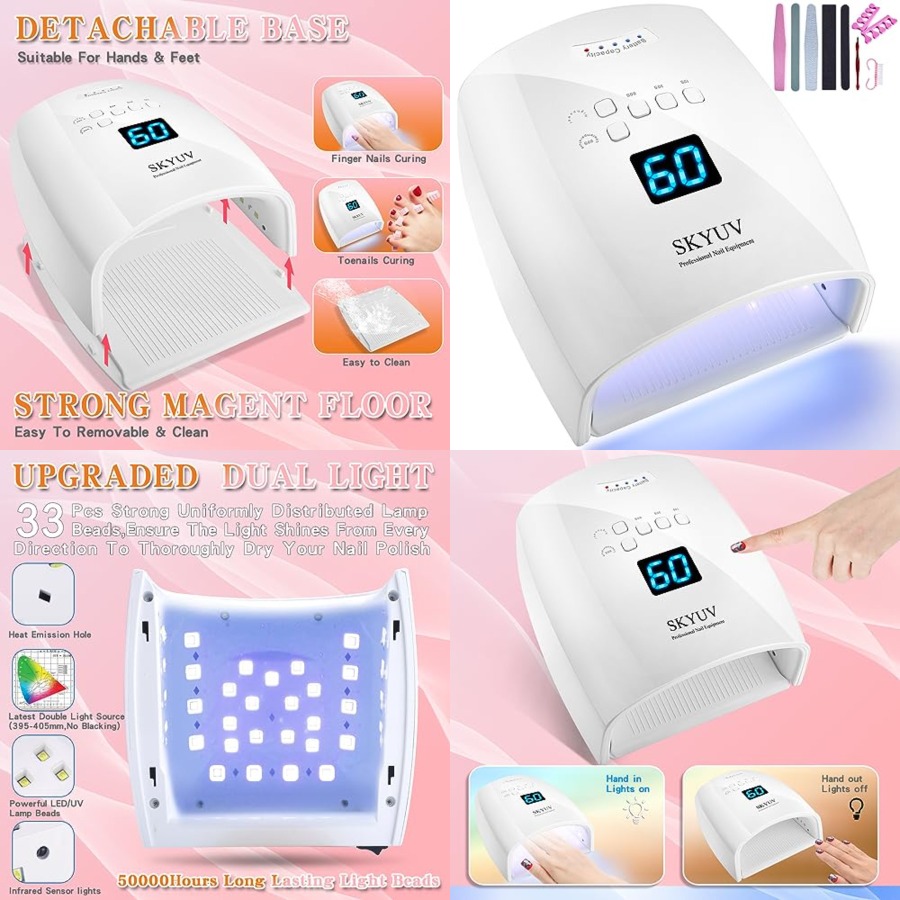 Rechargeable Faster Drying UV  - огляд і ціна Uv Led Lamp Nail