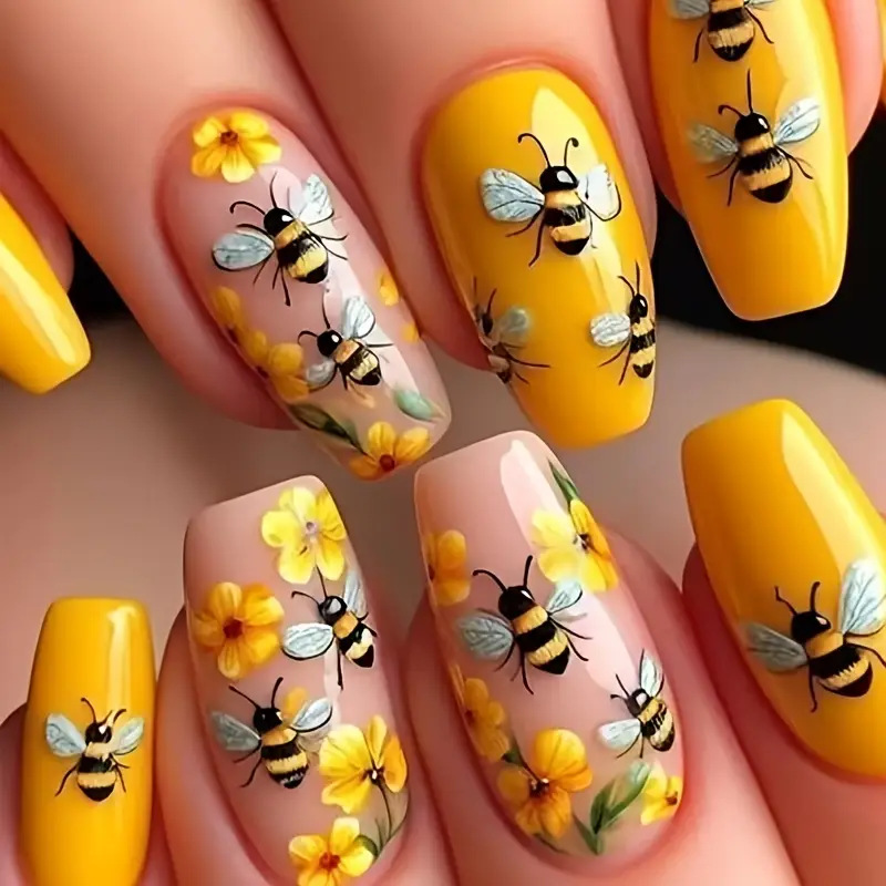 24PCS Nude Press on Nails Shor - огляд і ціна Nail Art Love