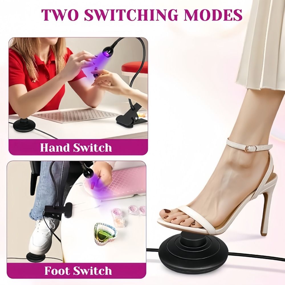 Portable 5W/3W UV Led Nail Lam - огляд і ціна Uv Led Lamp Nail