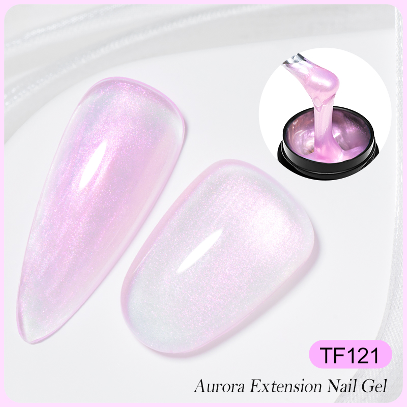 6Pcs/Set Aurora Extension Nail - огляд і ціна Nail Art Ombre Pink