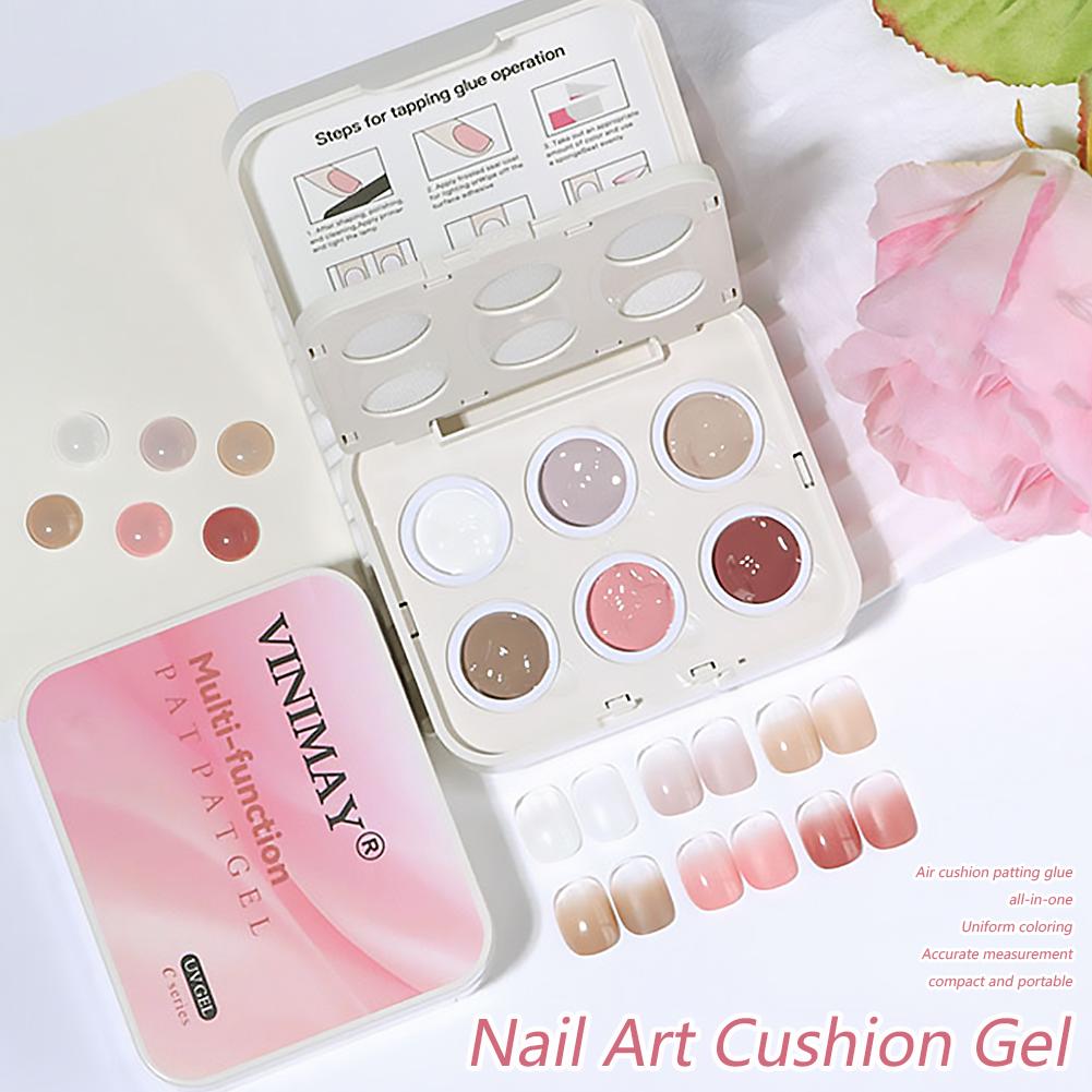 6 Colors Ombre Nail Gradient G - огляд і ціна Nail Art Ombre Pink