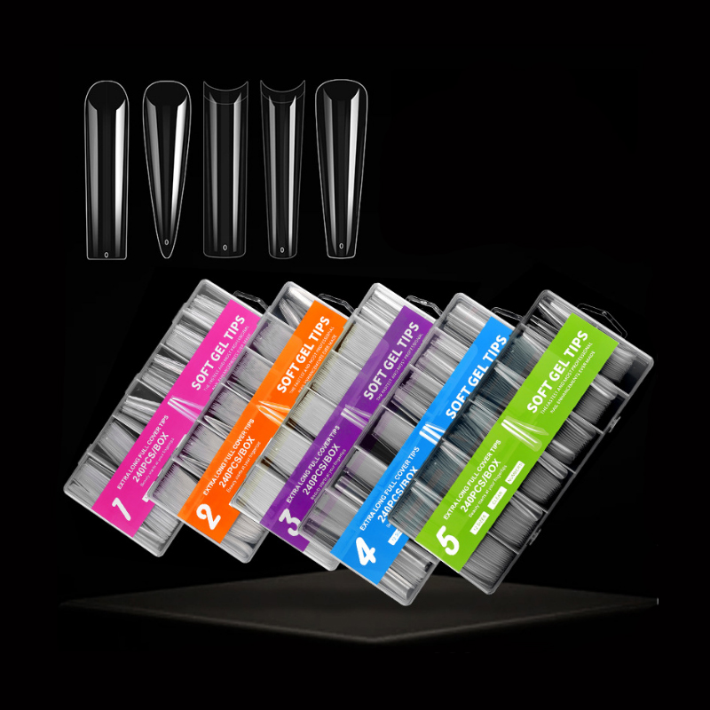 240Pcs XXL False Nails Super L - огляд і ціна Nail Art Xxl