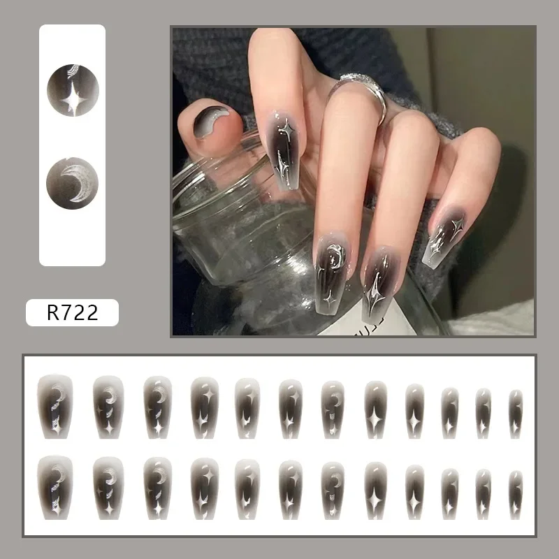 24Pcs/Set Dark Spice Wearable  - огляд і ціна Nail Art Love