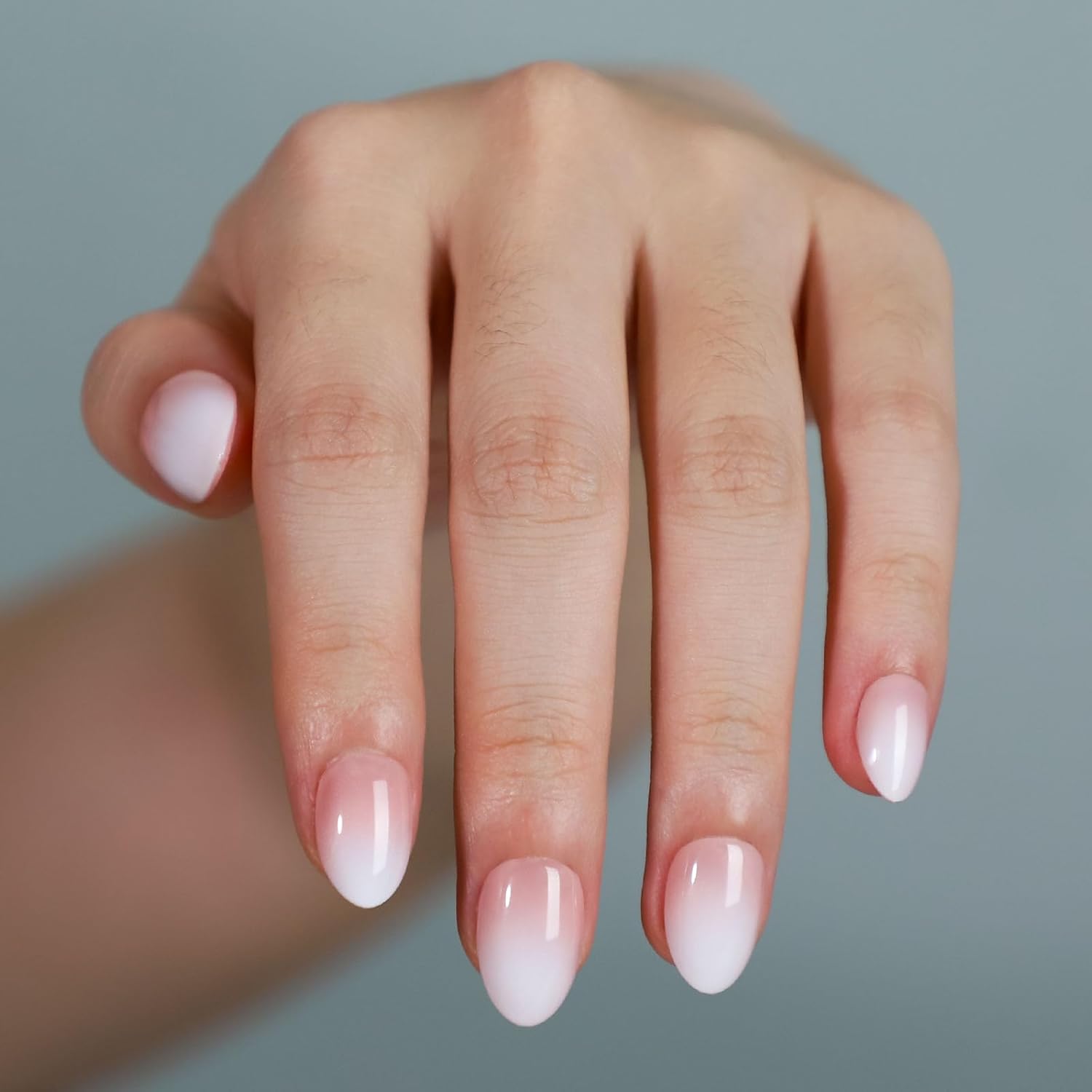 120PCS Medium Oval Ombre Pink  - огляд і ціна Nail Art Ombre Pink