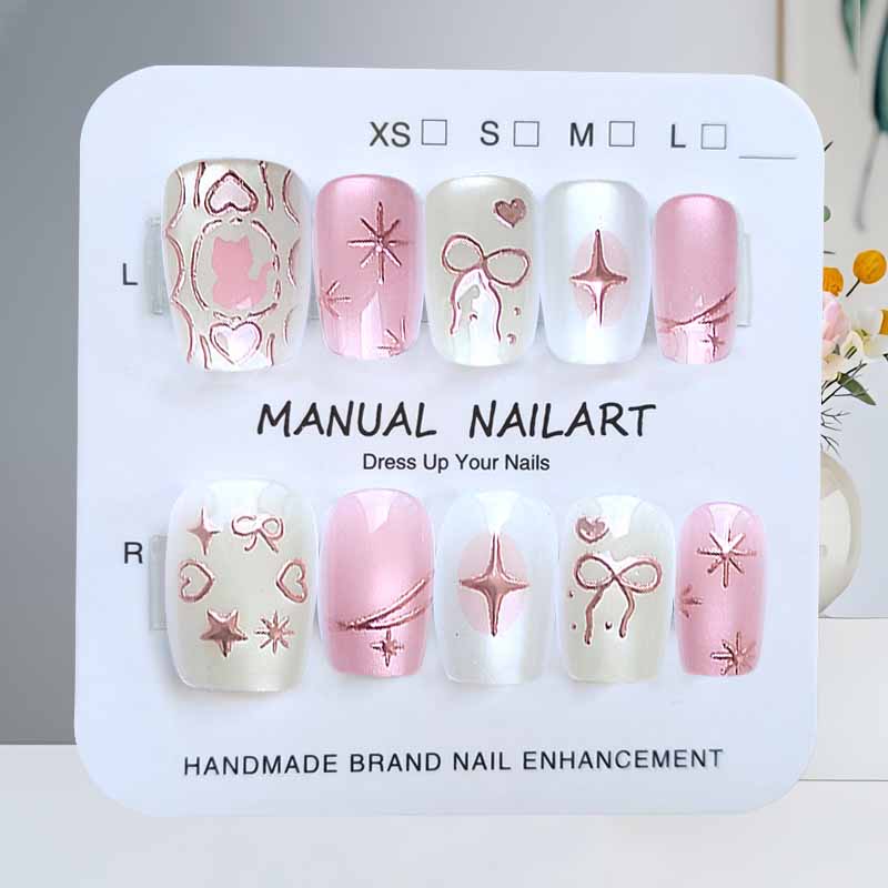 10 Pcs Dreamy Cat with Love Bo - огляд і ціна Nail Art Love