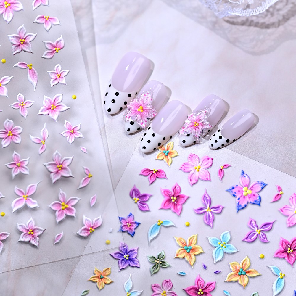 5D Relief Ombre Pink Five-Peta - огляд і ціна Nail Art Ombre Pink