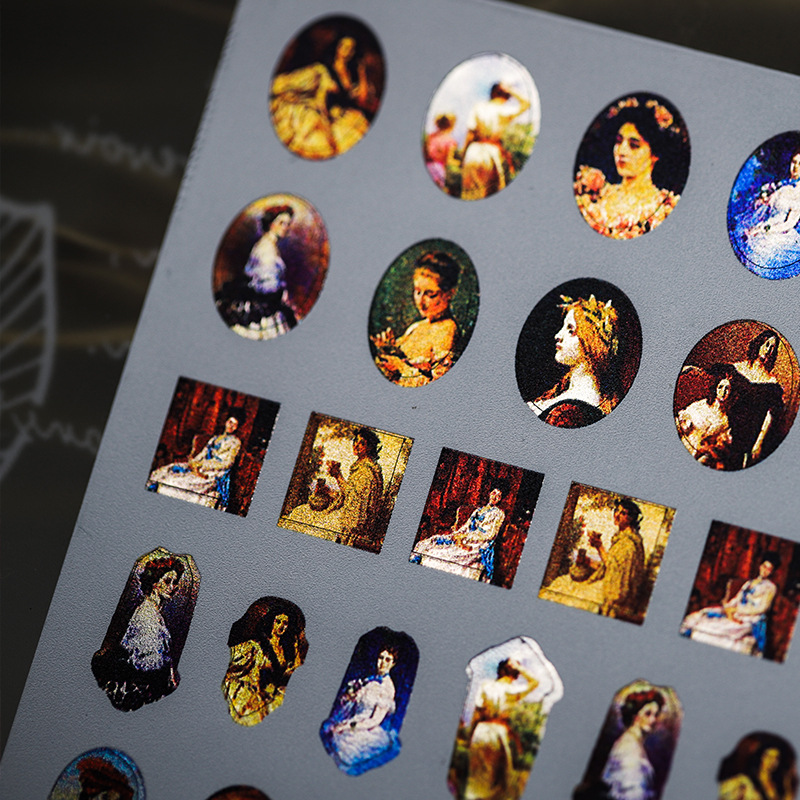 5D metallic gloss nail sticker - огляд і ціна Nail Art Zelda