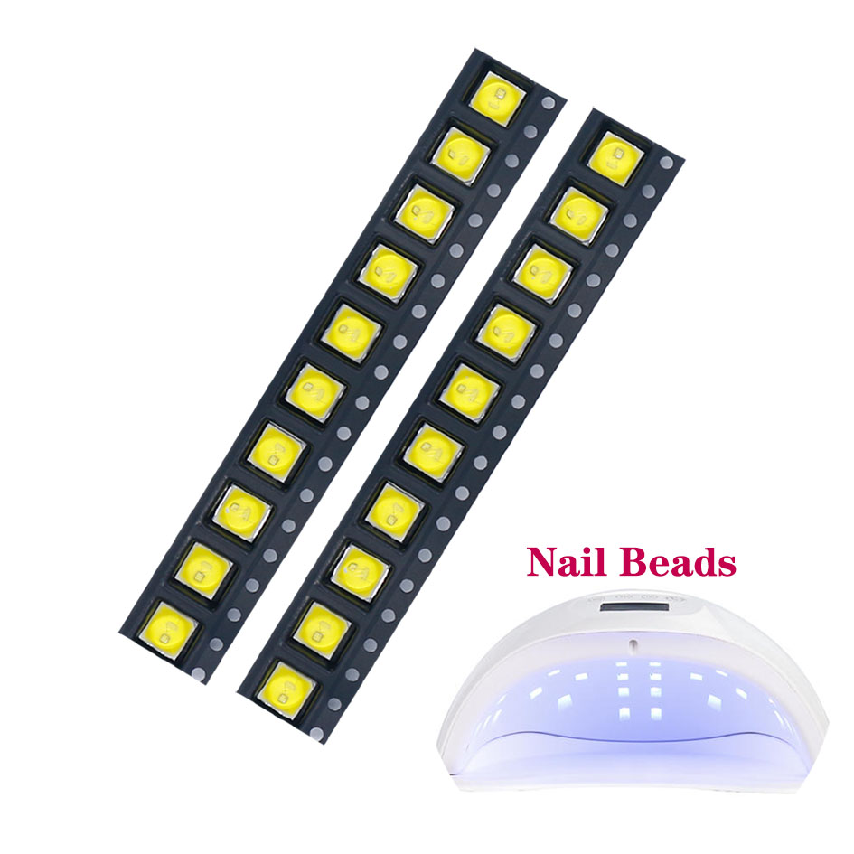 20ps A Lot Nail Lamp Bead 1W U - огляд і ціна Uv Led Lamp Nail