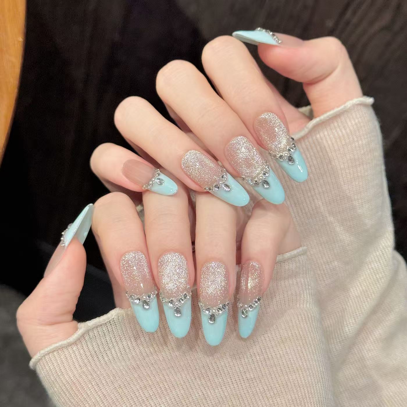10PCS Handmade Press On Nails  - огляд і ціна Nail Adhesive Tab