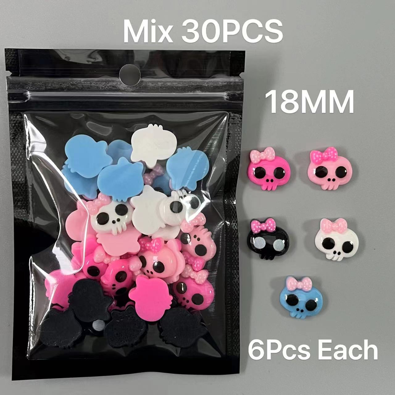 30Pcs Mix Cartoon Bear Bunny H - огляд і ціна Nail Art Xxl