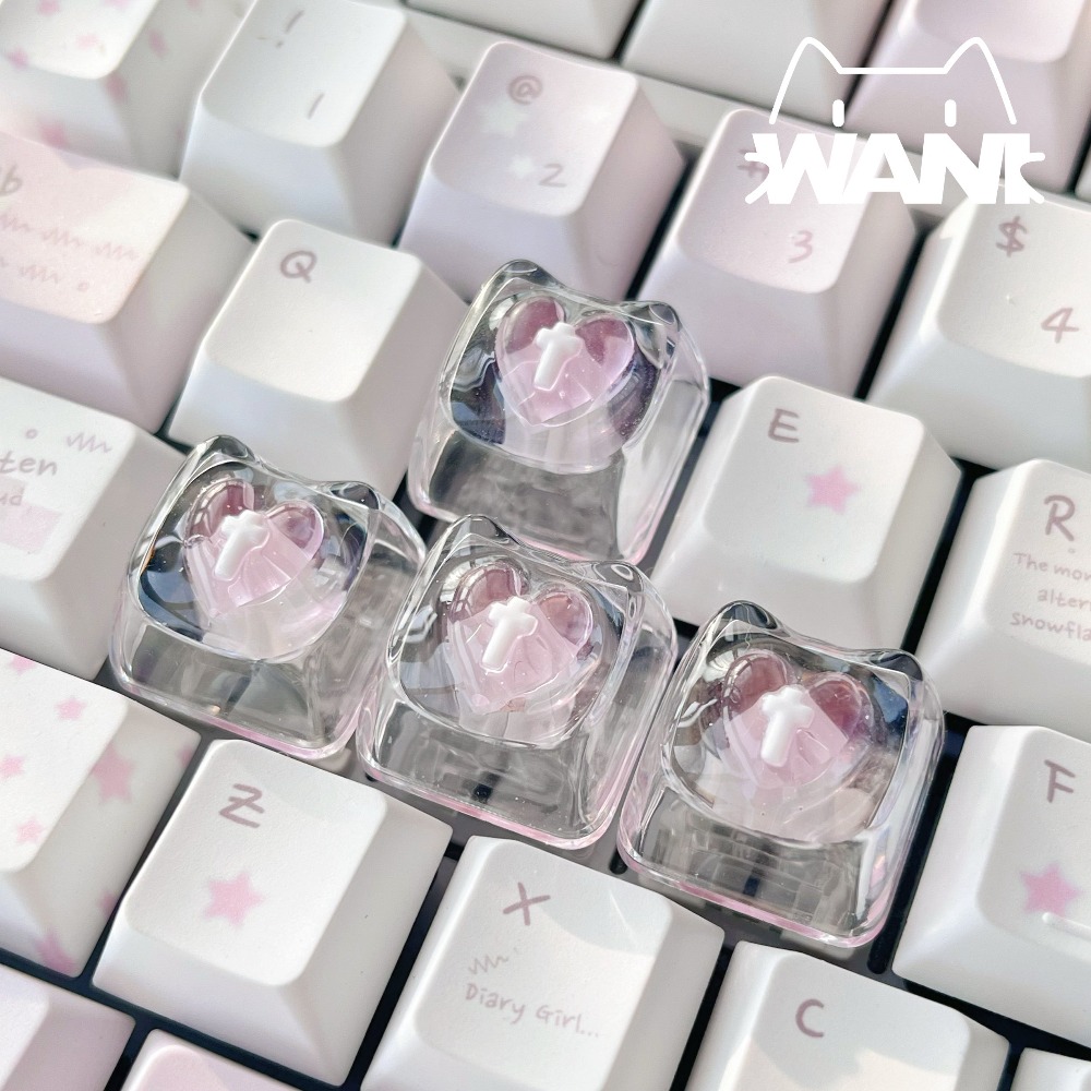 Love Cute Keycaps Transparent  - огляд і ціна Nail Art Love