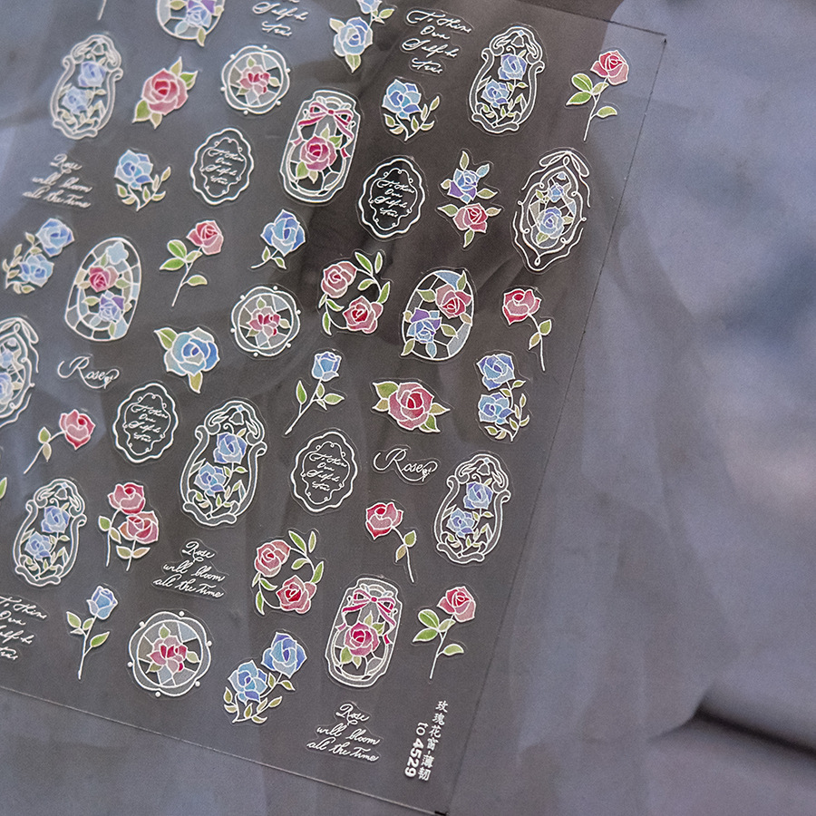 Luxury 5D Floral Nail Art Stic - огляд і ціна Nail Art Zelda