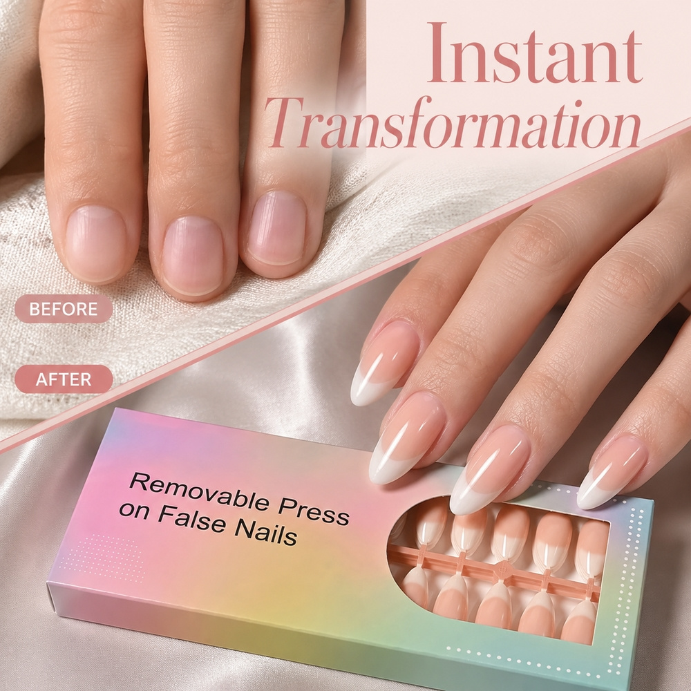 150Pcs Ins Trendy French Ombre - огляд і ціна Nail Art Ombre Pink