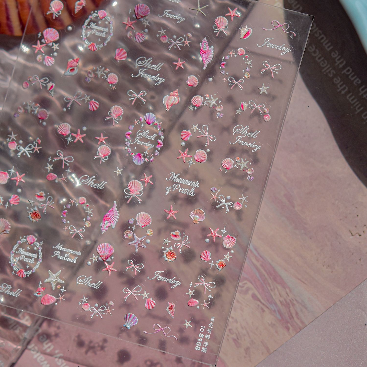 5D Metal Fish Nail Art Sticker - огляд і ціна Nail Art Zelda