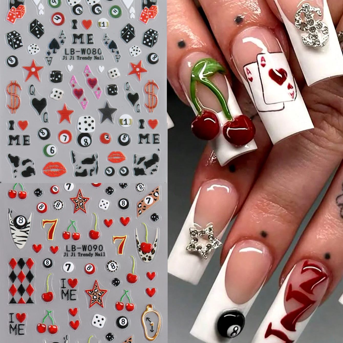 Billiard 8-Ball & Number 7 Sel - огляд і ціна Nail Art Zelda